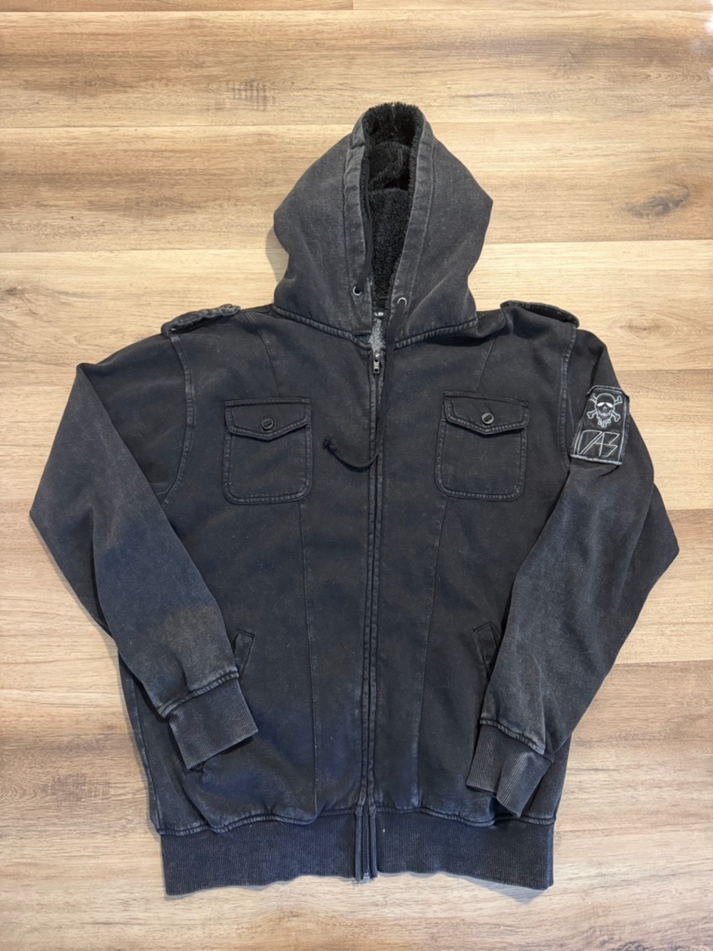 BioWare Dragon Age Inquisition Hoodie Men’s M Inquisition Eye Fleece Lined Hood